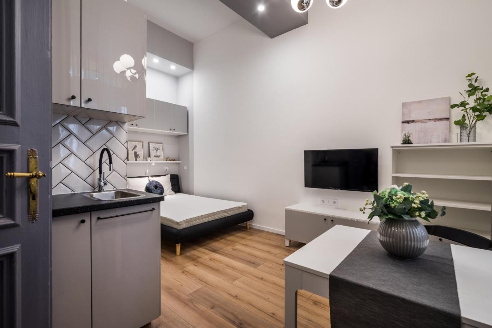E32 - Oktogon Panorama Suite - Best Location - By Bqa Budapest Rom bilde